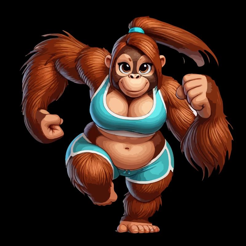 Orangutan runner