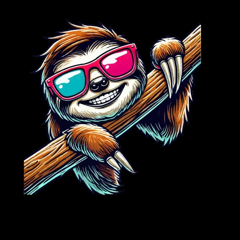 faultier sonnenbrille