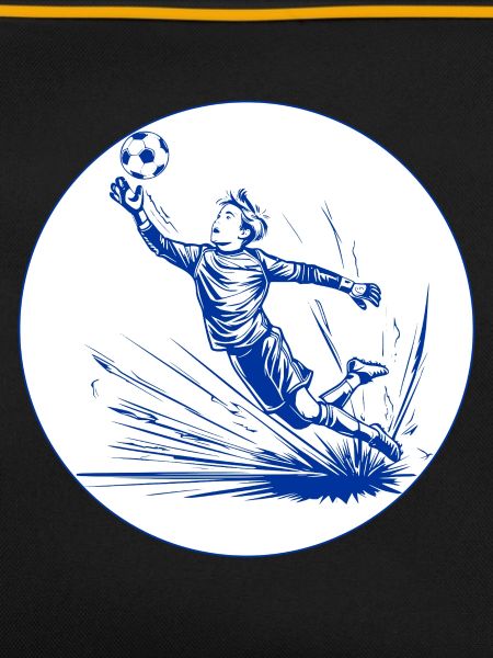 Goalkeeper (blue and white)