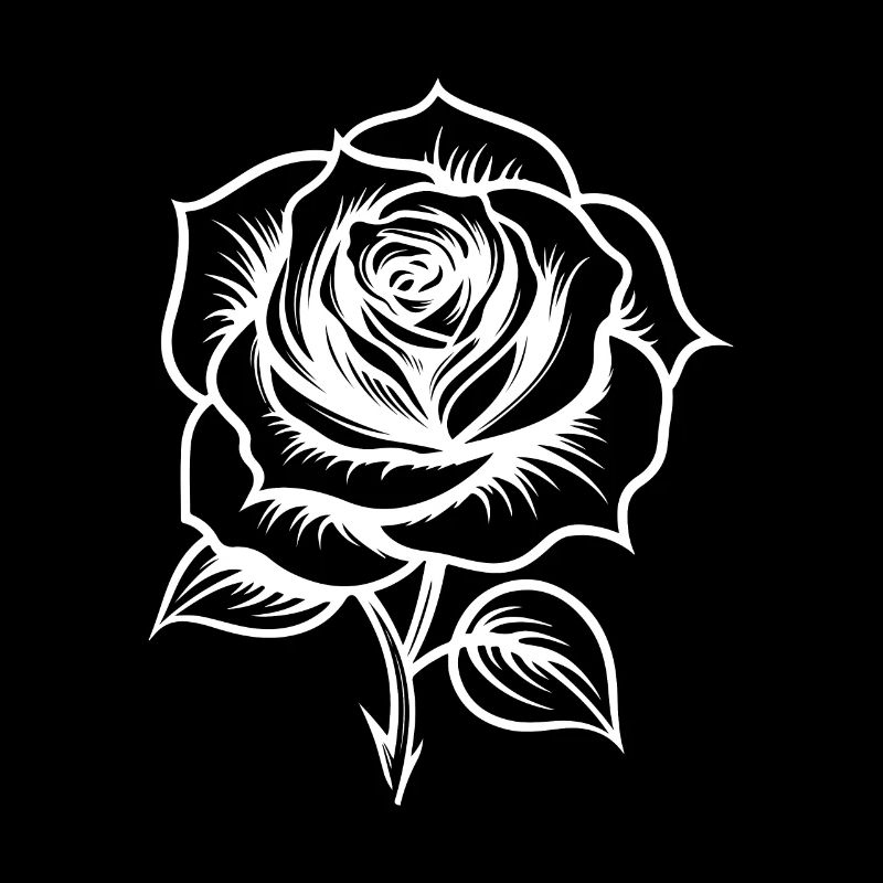 Fleur de rose Amour