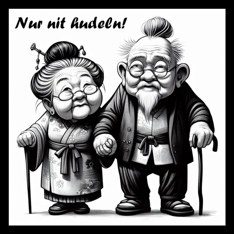 Nur nit hudeln!