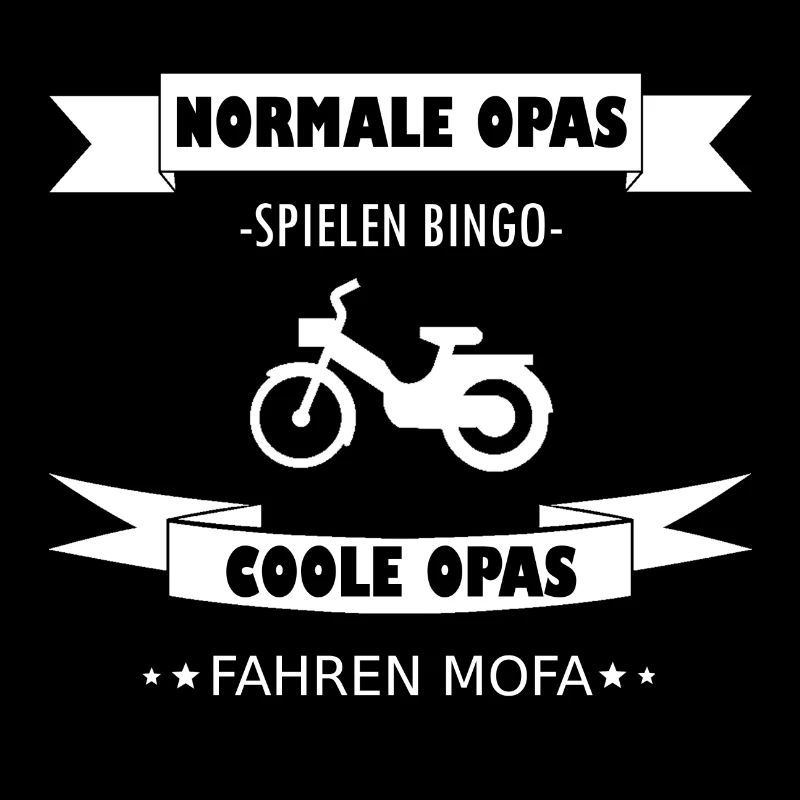 Mofa Moped Spruch Opa Großvater