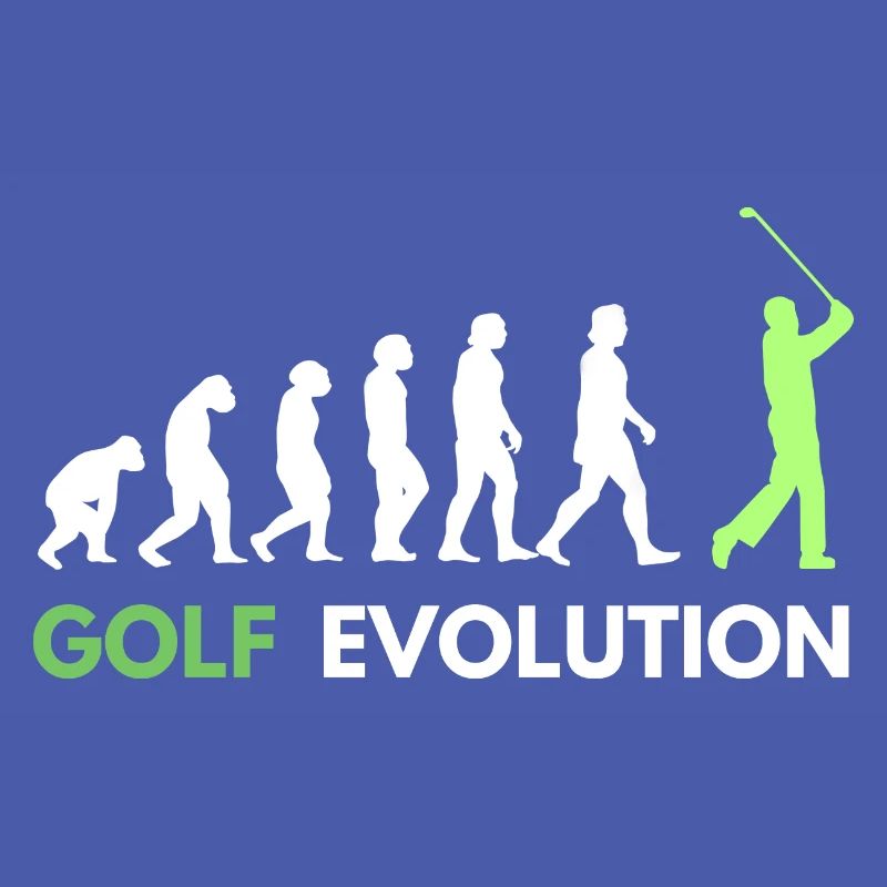 Golf Evolution Golfer Golfen