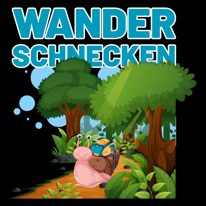 die Wanderschnecken blau