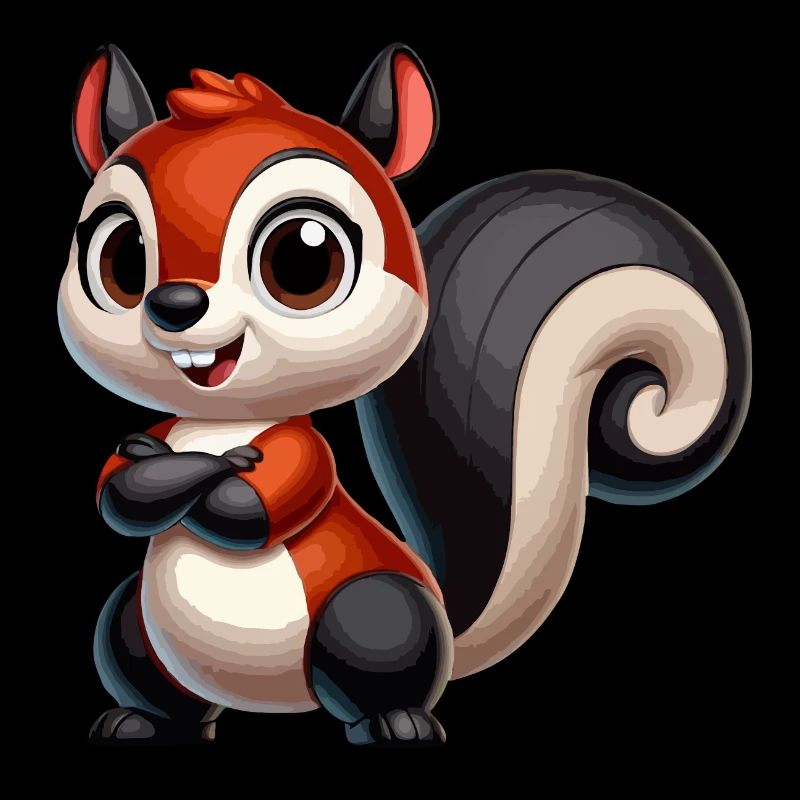 Écureuil à queue noire