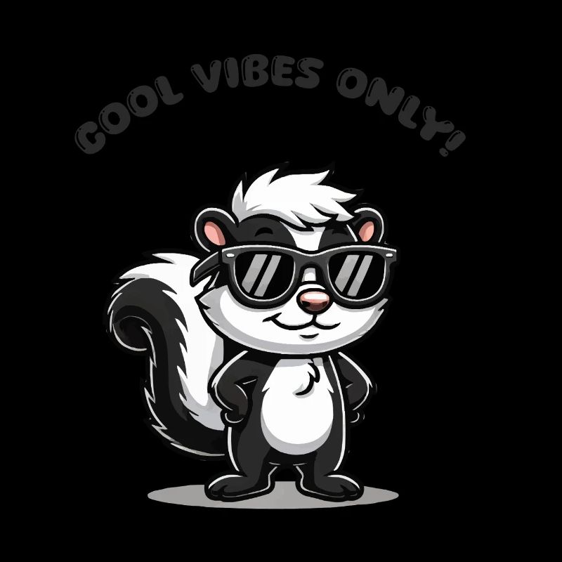 Skunk Comic Cool