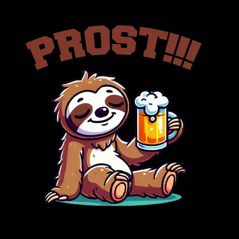 faultier bier comic