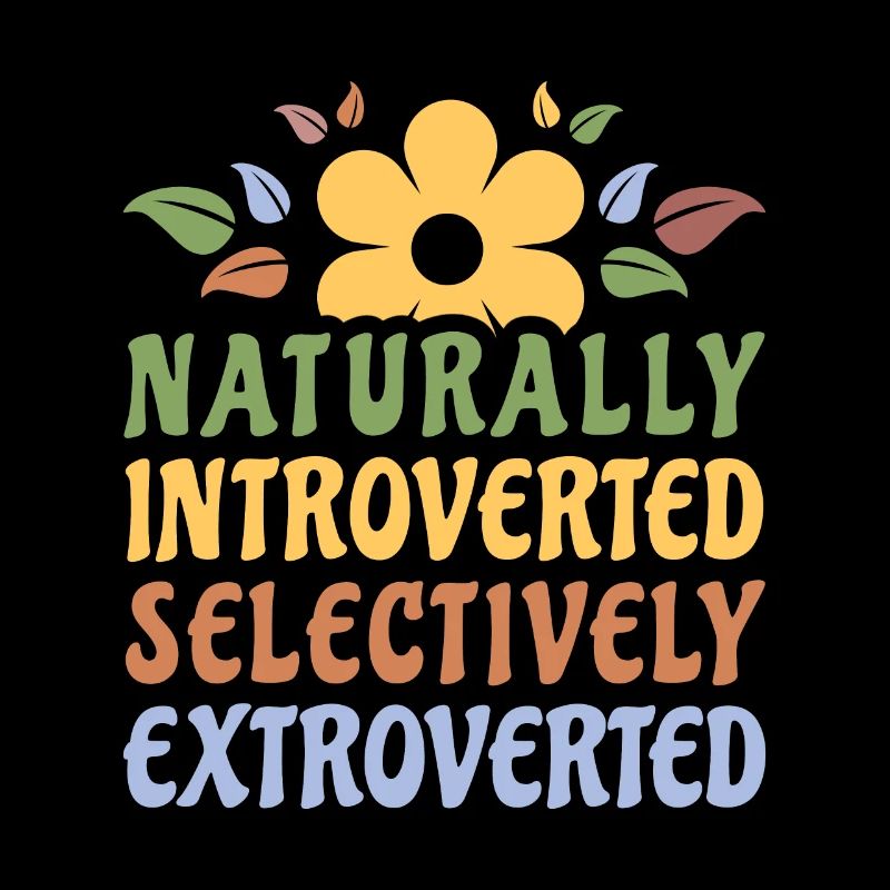Naturellement introverti Extraverti sélectivement
