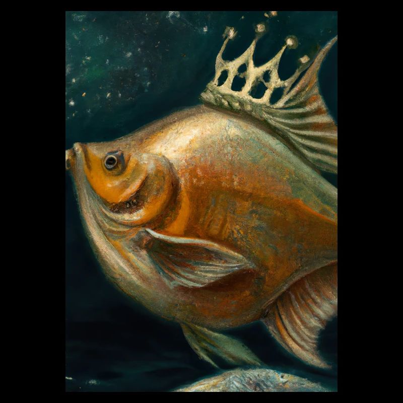 Fisch mit Krone