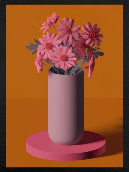 Fancy Blumen Vase