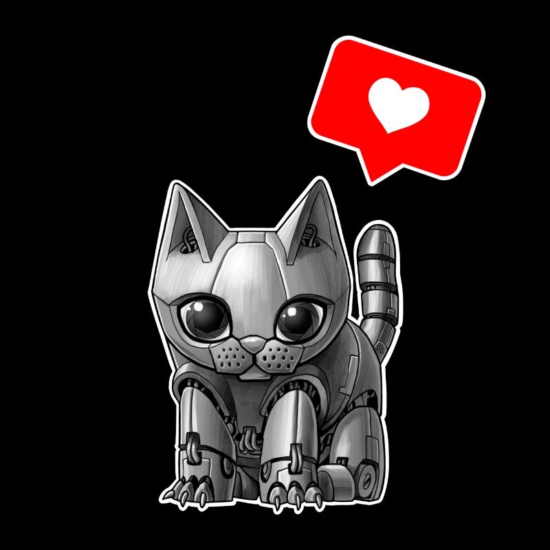 Chat robot mignon