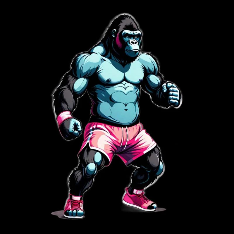 Boxe Boxeur Gorille