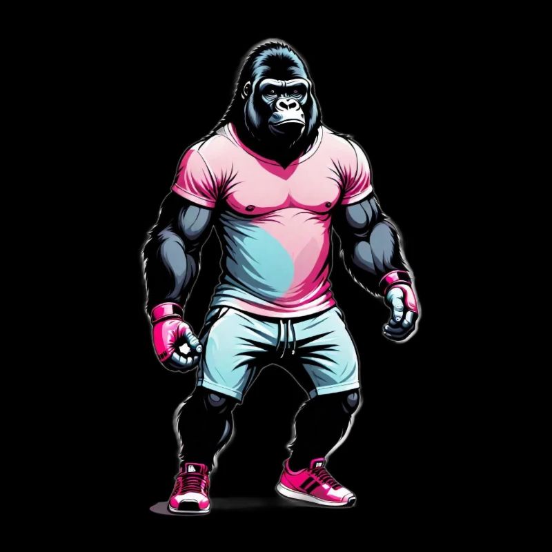 Boxe Boxeur Gorille