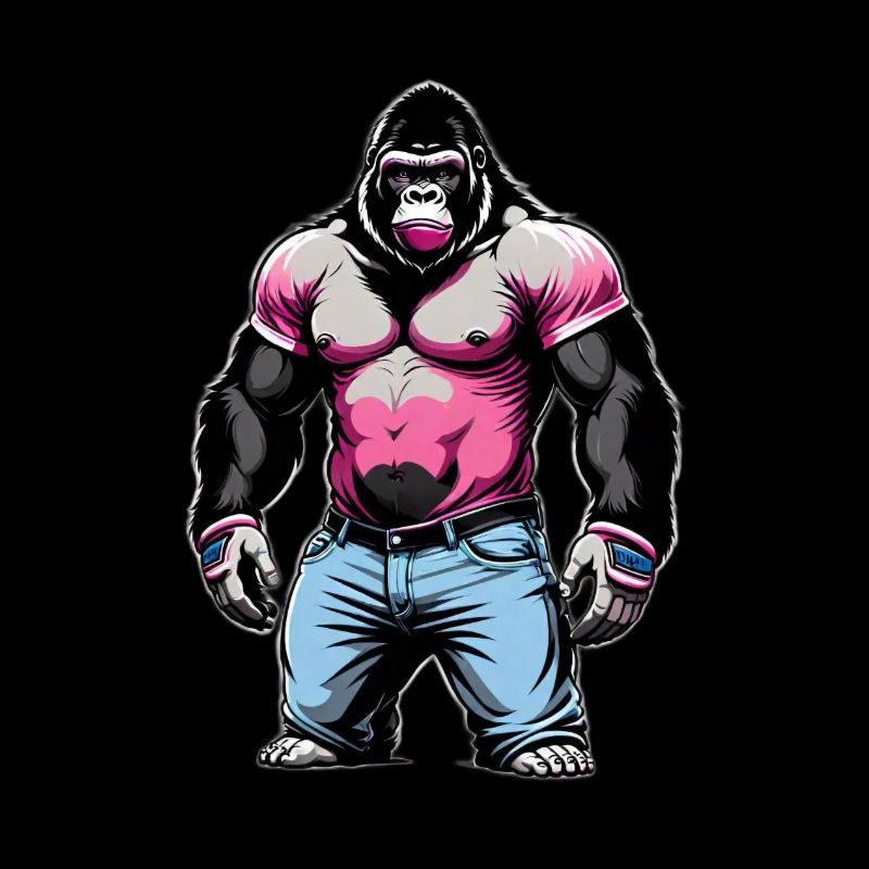 Boxe Boxeur Gorille