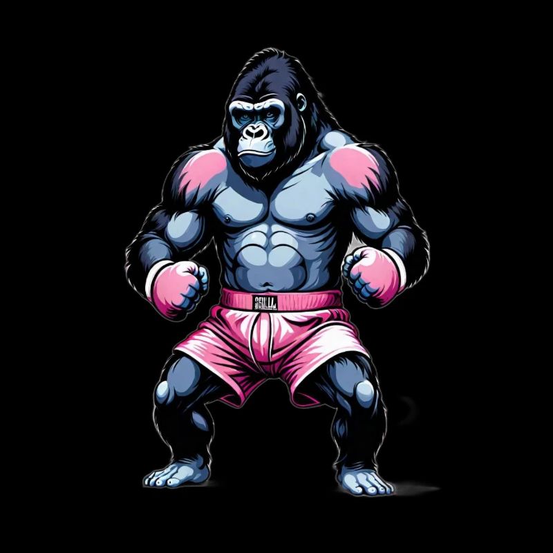 Boxe Boxeur Gorille
