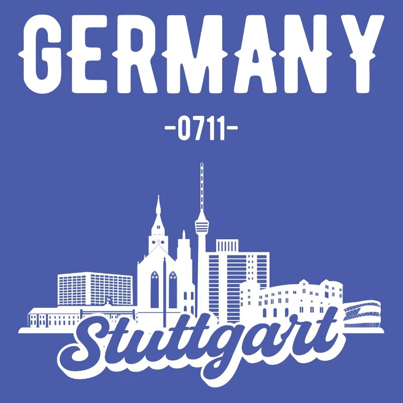 Stuttgart Germany Skyline Gift