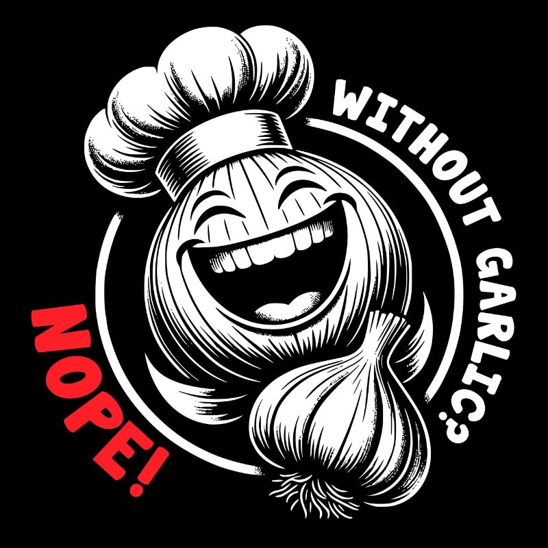 Laughing garlic bulb - never without garlic