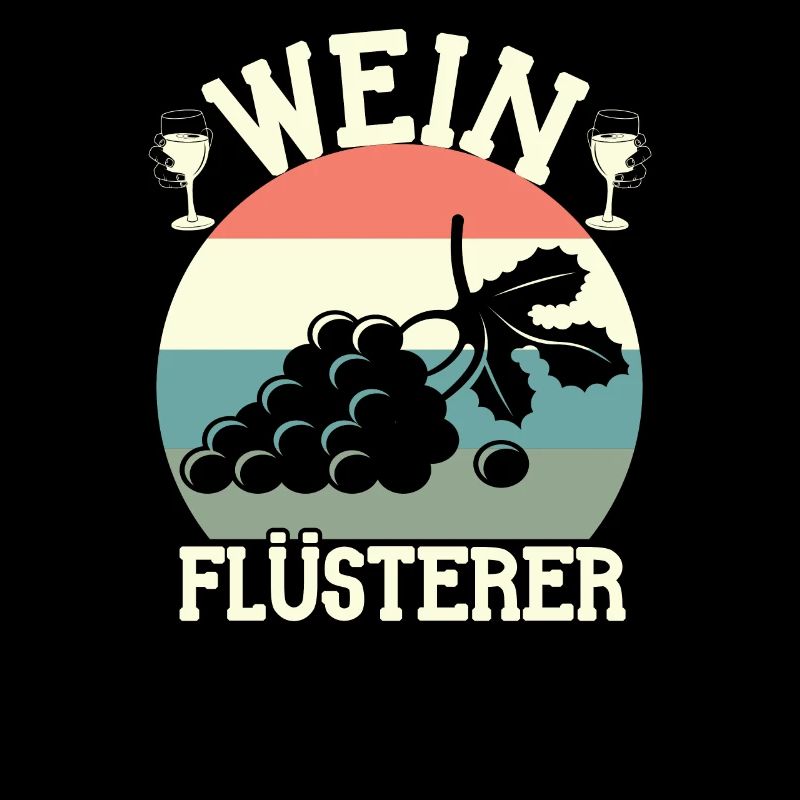Wein Flüsterer witziges Winzer Design für Kelterer