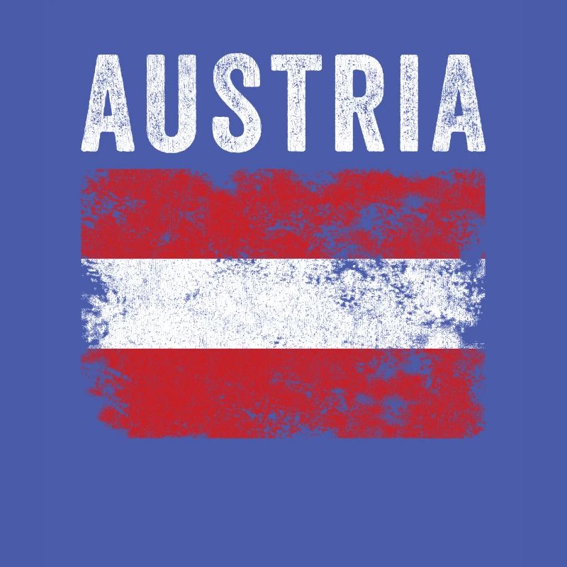 Austria Flag Distressed - Austrian Flag