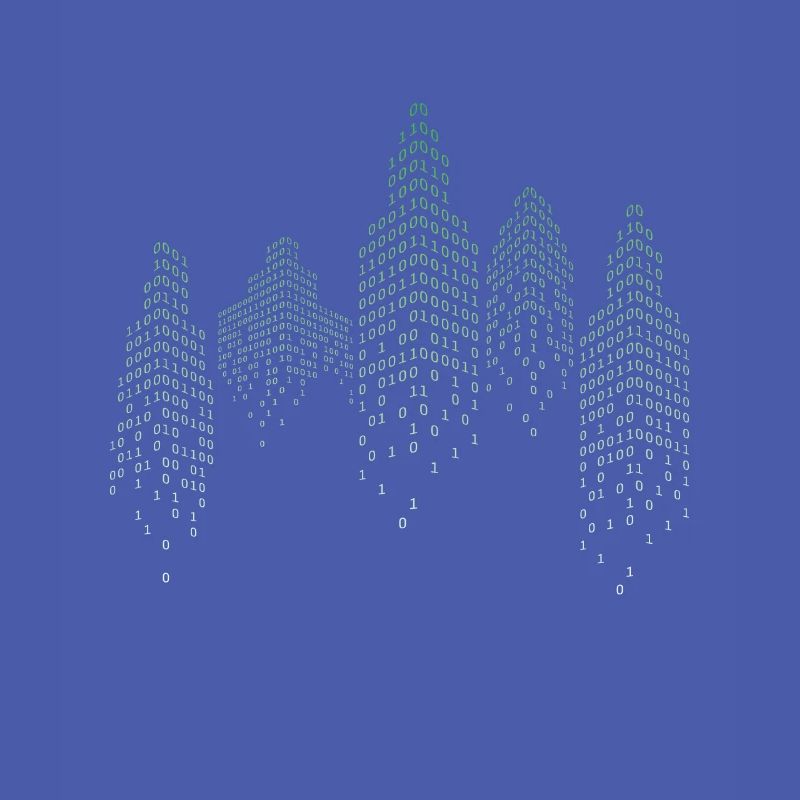 Binary City Informatiker Hack Coder