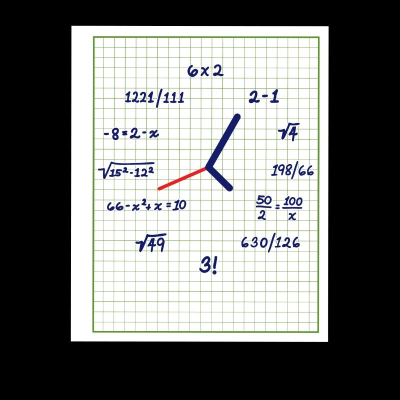 Clock Mathematics with Creative Formulas