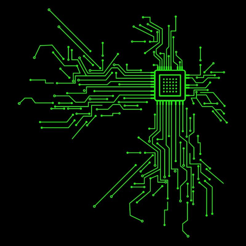 Cpu computer nerd informaticien programmeur "