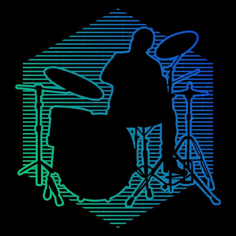 Percussionist Drummer Men Drums
