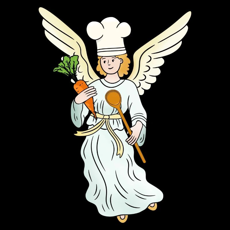Engel Koch himmlisch Kochen Köchin Köche Kochkust