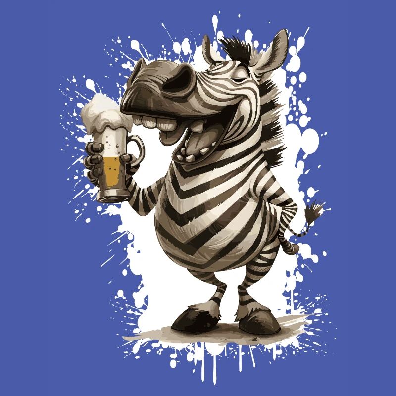 Zebra Beer Funny