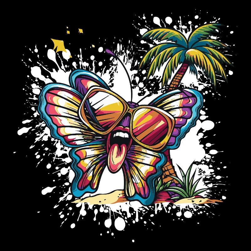 Vacances d’été papillon