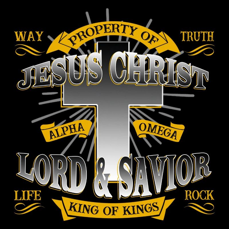 Eigentum Von Jesus Christus - Christliches Design
