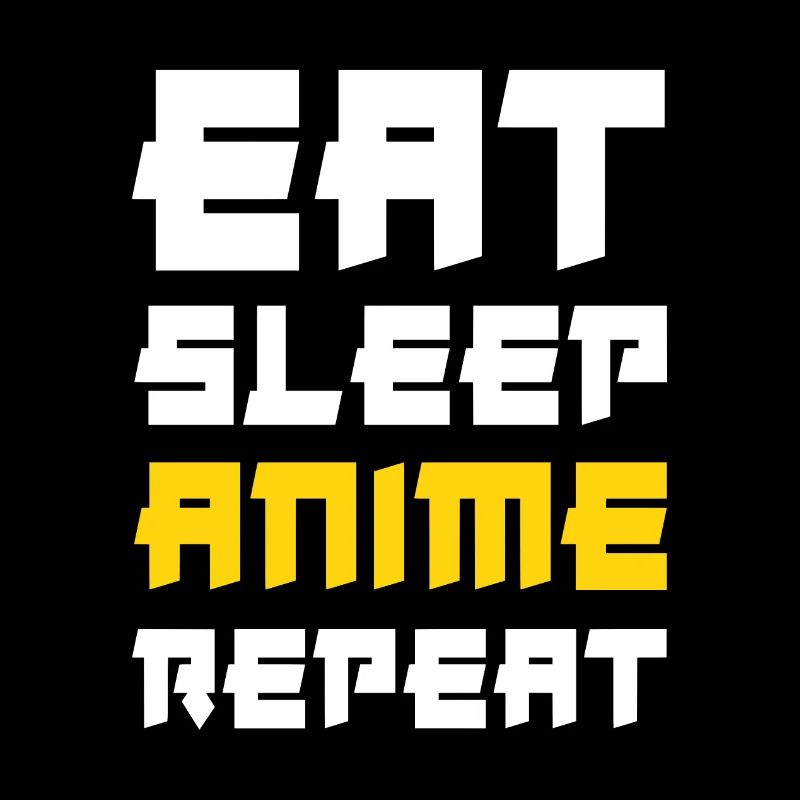 Manger Sommeil Anime Répéter