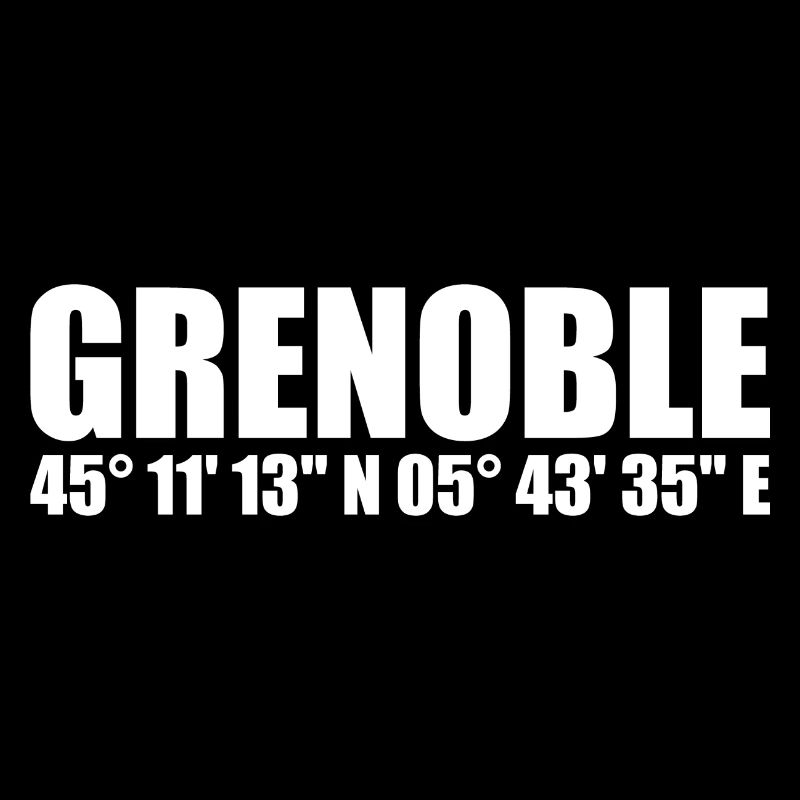 Coordonnées de Grenoble