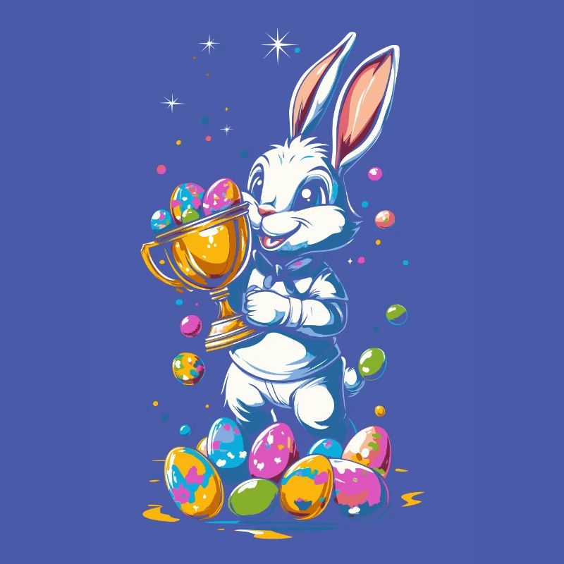 Easter Bunny Easter Eggs Egg Hunt Winner Cup