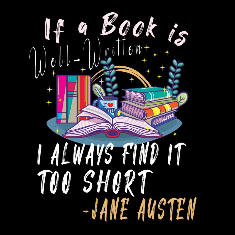 Book Reader Reading Literature Jane Austen quotes