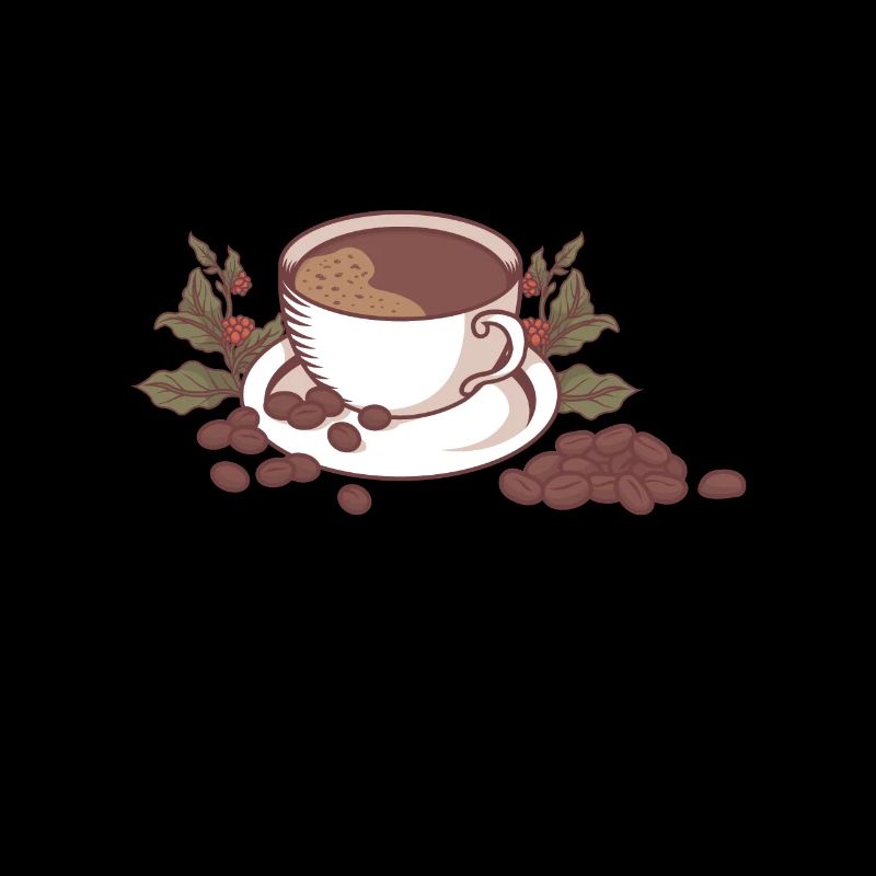 Amateur de café Molécule de caféine Java Latte Espresso