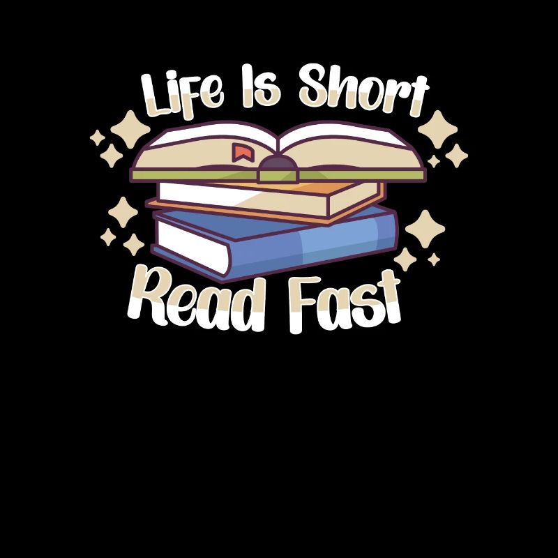 Book Reader Reading Literature Bookworm Gift Idea