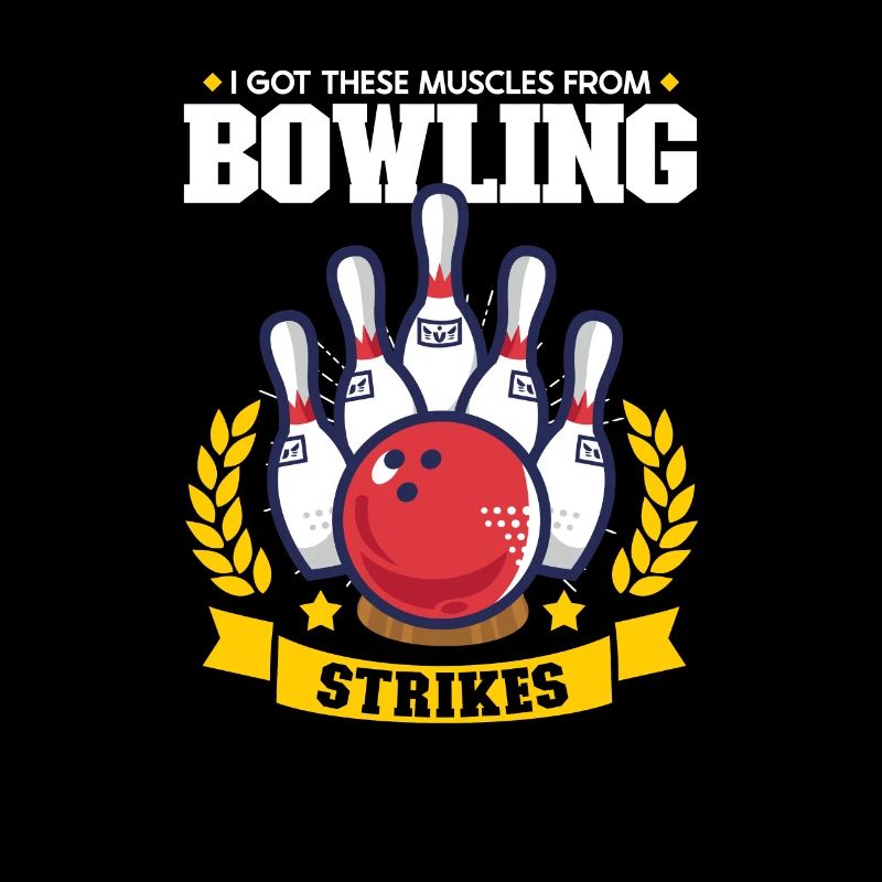 Funny Bowling Team Bowler Strike Gift Idea