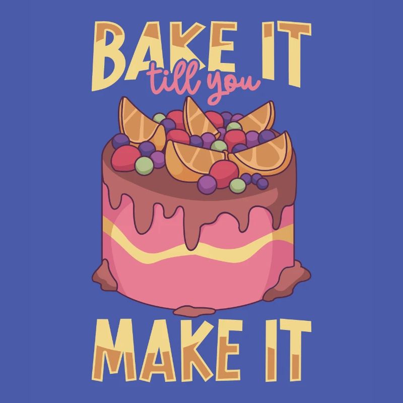Baker Baking Cupcake Bread Cookies Kitchen Cooking