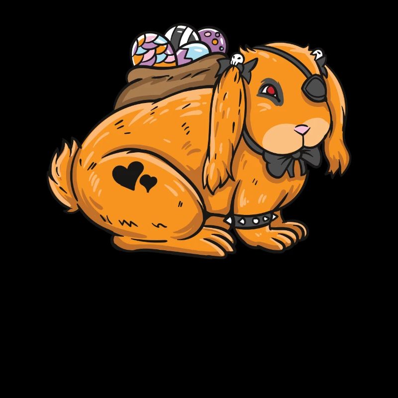 Gothic Rabbit Gothic Hase Gothic Ostern Emo Goth