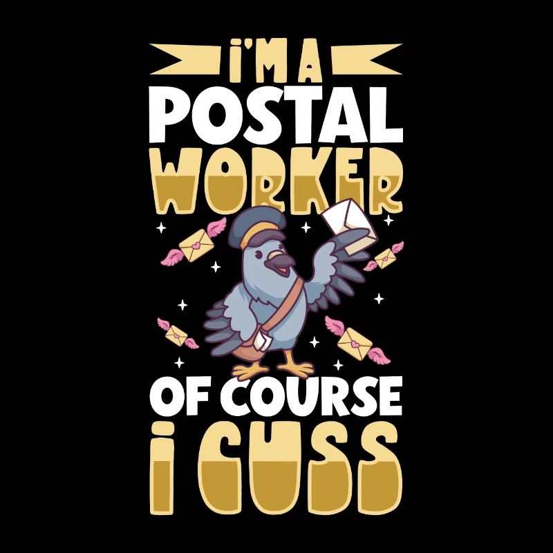Commis des postes Postlady Postman Post Office