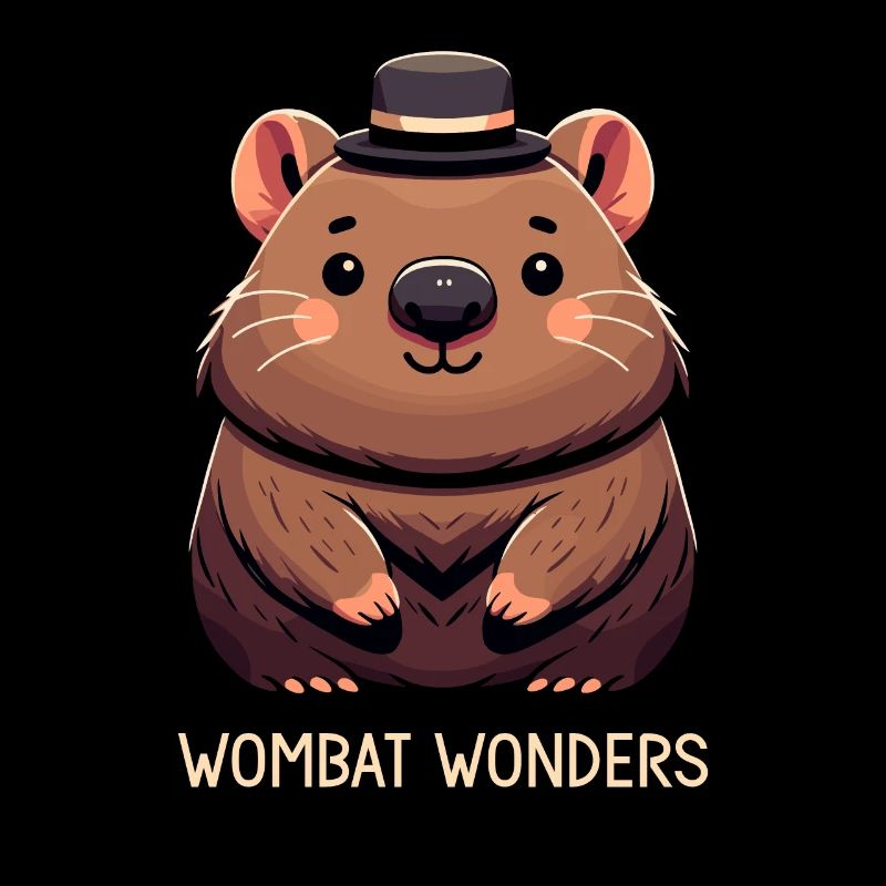 Feeling Wombat-Tastic Heute - Lustiger Wombat