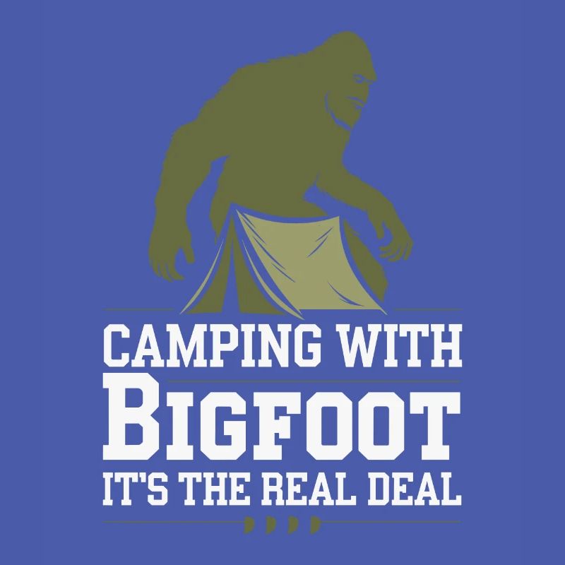 Bigfoot croyant Sasquatch Cryptide Créature de la forêt