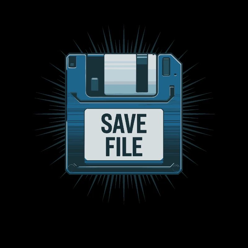 Save Disk Diskette 90s PC für einen Computer