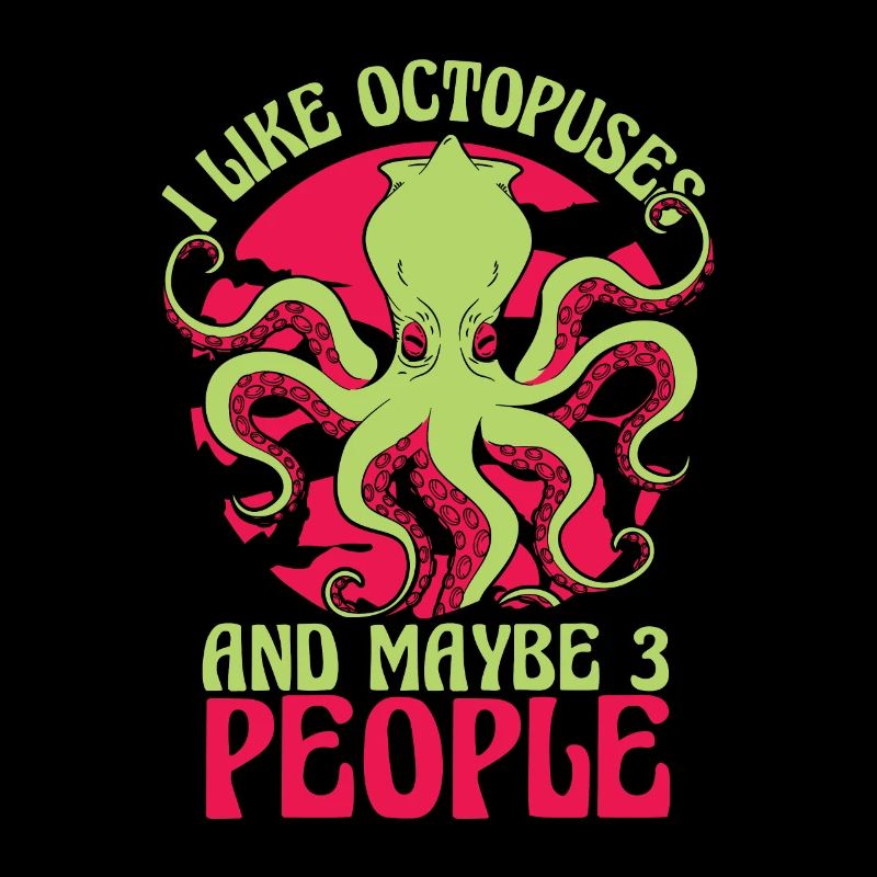 Octopus Kraken Cuttlefish Tier