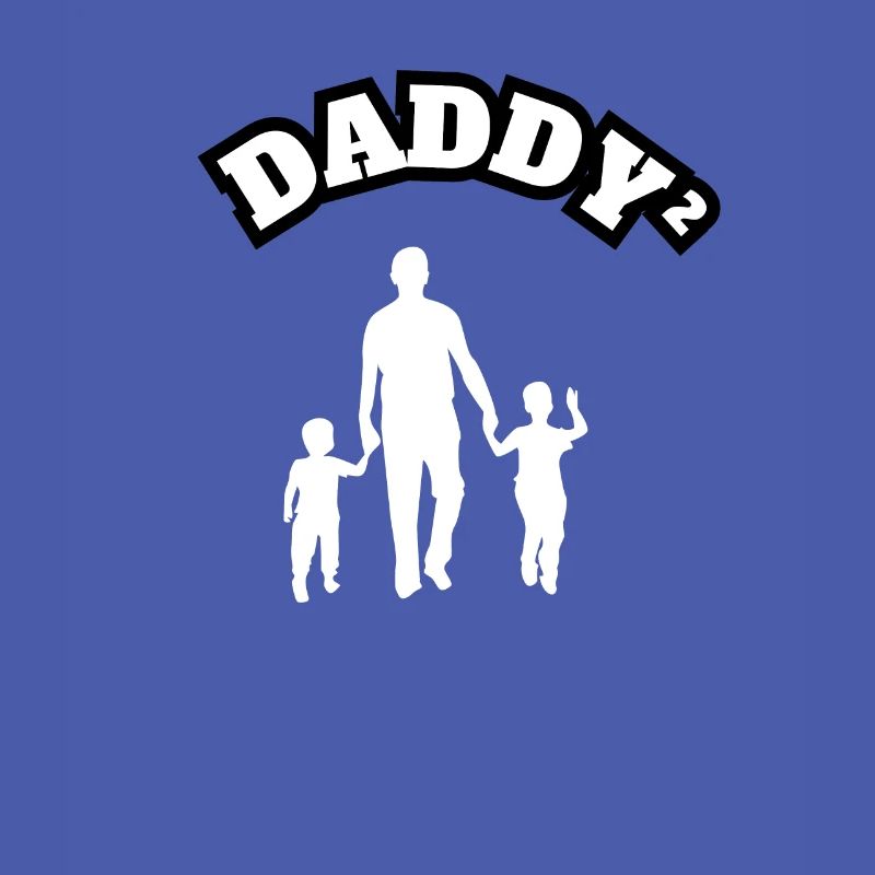 Daddy² 2 Garçons Blanc