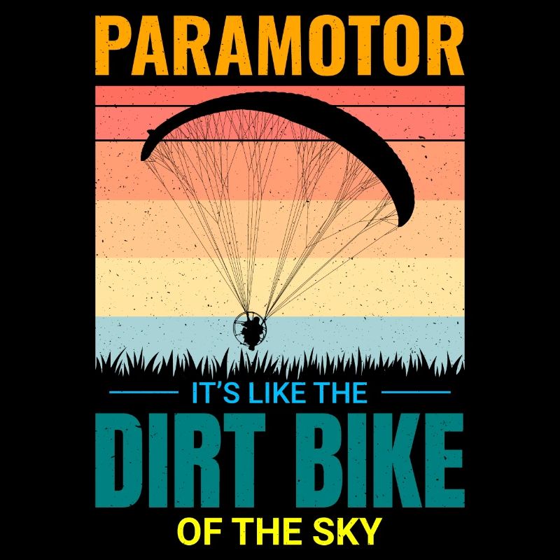 Pilote de paramoteur Paramoteur Parapente motorisé