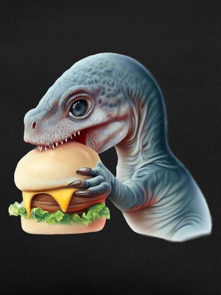 Cheeseburger Dinosauerier