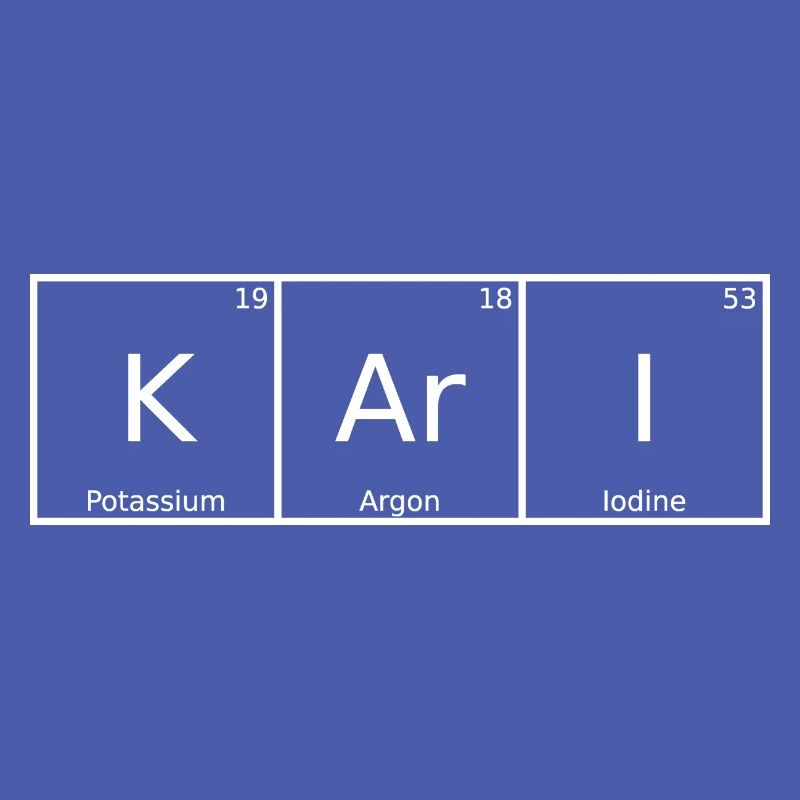 Kari Name First Name Chemistry Periodic Table Elements