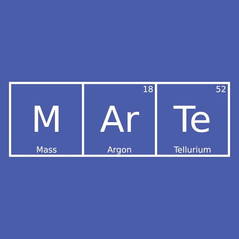 Marte Name First Name Chemistry Periodic Table Elements